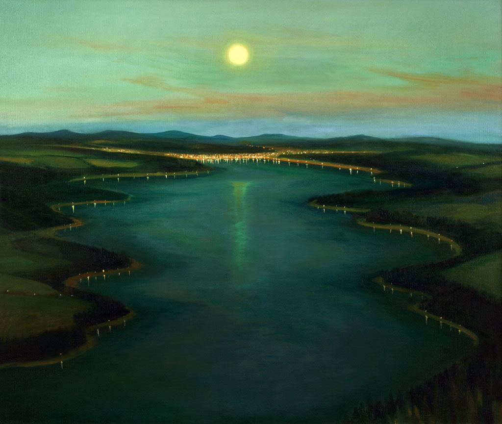 The damp, 2010,  145 x 121 cm, oil on canvas