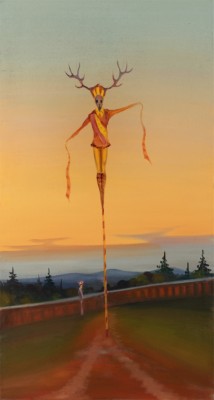 Morana, 150 x 80 cm, olej na plátně